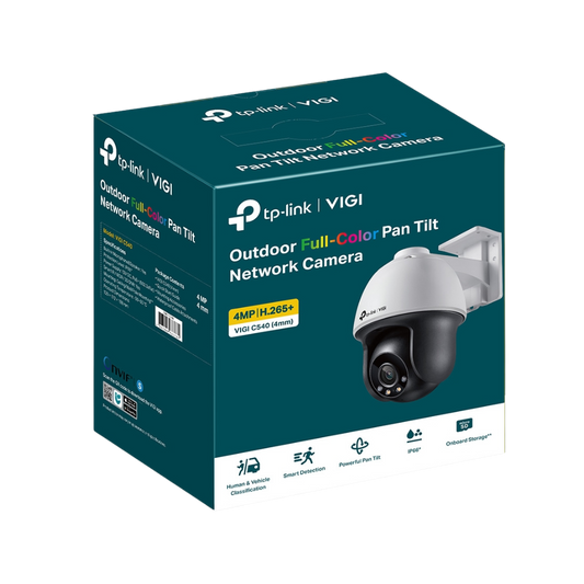 CAMARA IP VIGI PT 4MP POE FULL COLOR AUDIOBIDIRECCIONAL