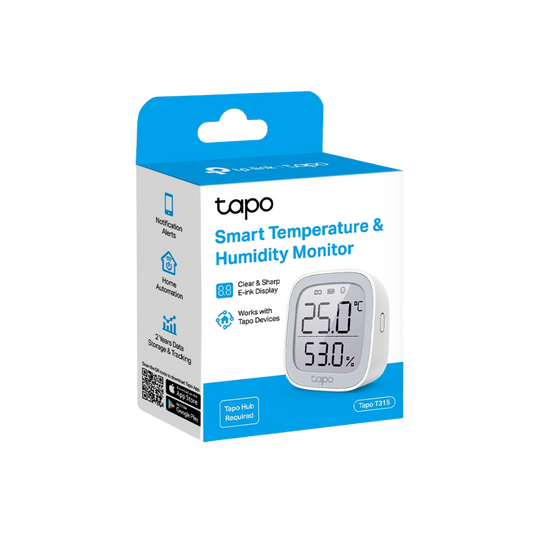 SENSOR INTELIGENTE DE TEMPERATURA Y HUMEDAD TAPO T315