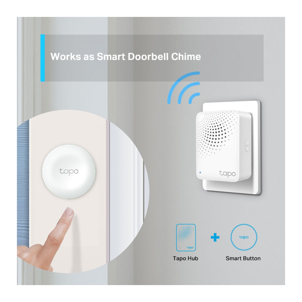 HUB INTELIGENTE ALARMA TAPO H100