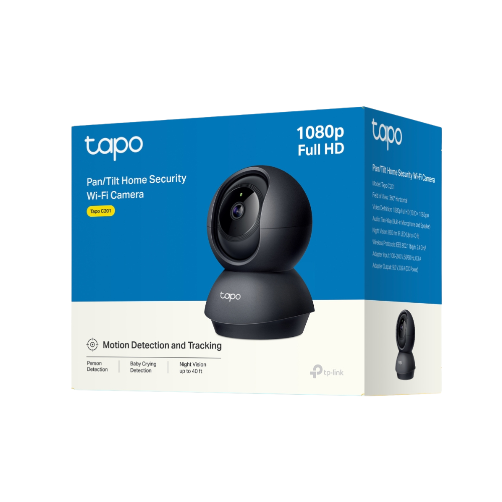 Cámara de Vigilancia Wi-Fi HD de 360 Grados con IA y Detección de Llanto de Bebé