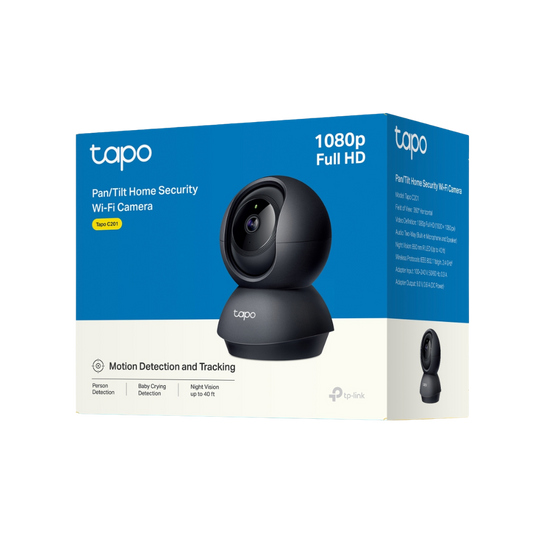 Cámara de Vigilancia Wi-Fi HD de 360 Grados con IA y Detección de Llanto de Bebé