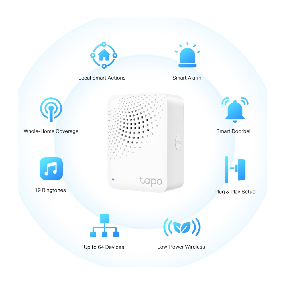 HUB INTELIGENTE ALARMA TAPO H100