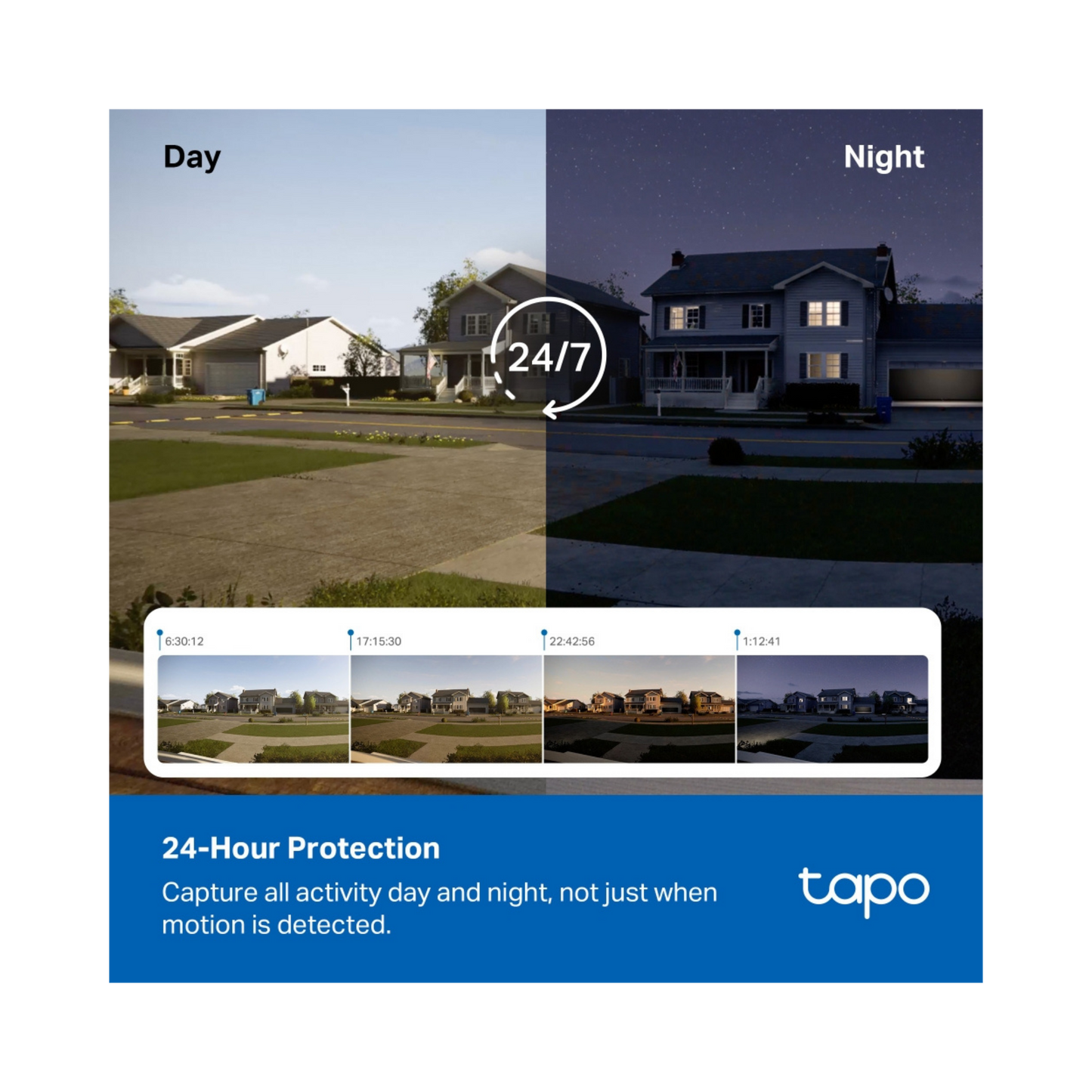 Kit Tapo C630 Kit de cámara de seguridad con movimiento horizontal y vertical alimentado por energía solar