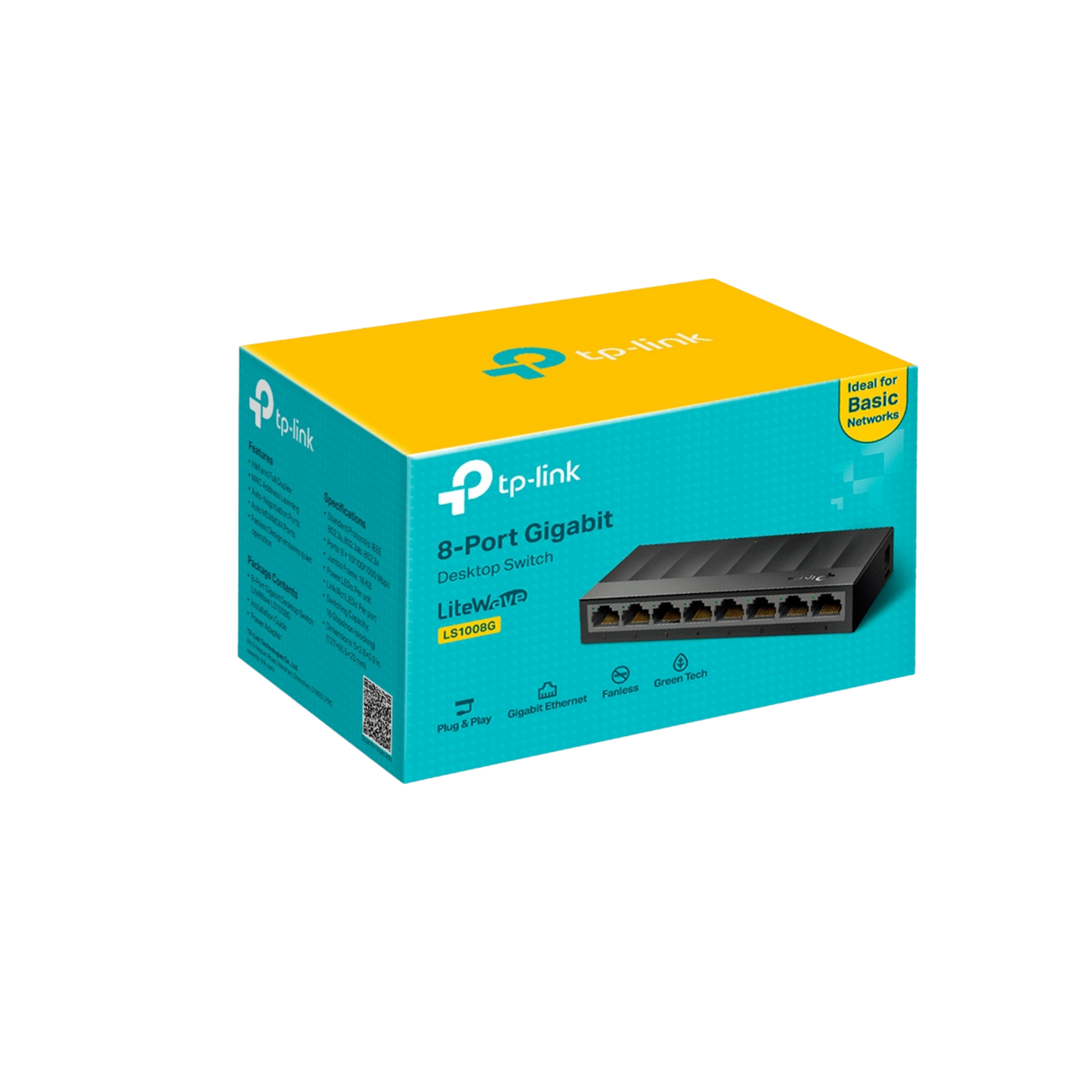 LS1008G Switch de Escritorio de 8 Puertos 10/100/1000Mbps