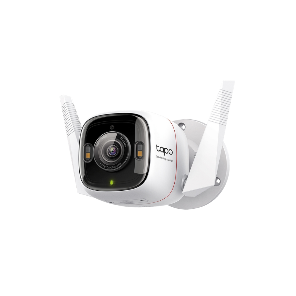 Tapo C325WB Cámara de Vigilancia para Exteriores con Visión Nocturna ColorPro y Detección IA Avanzada