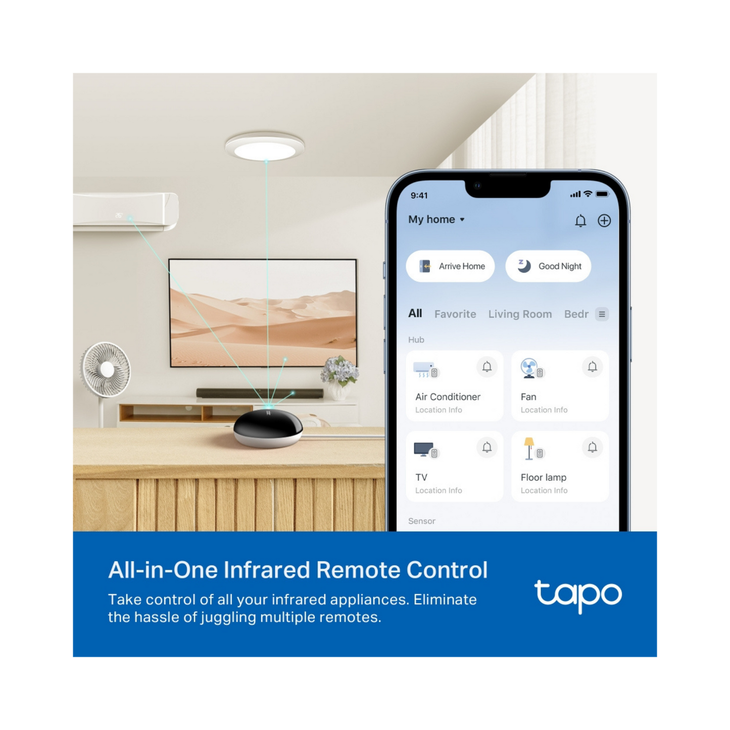 Tapo H110 Controlador de Infrarrojos Inteligente