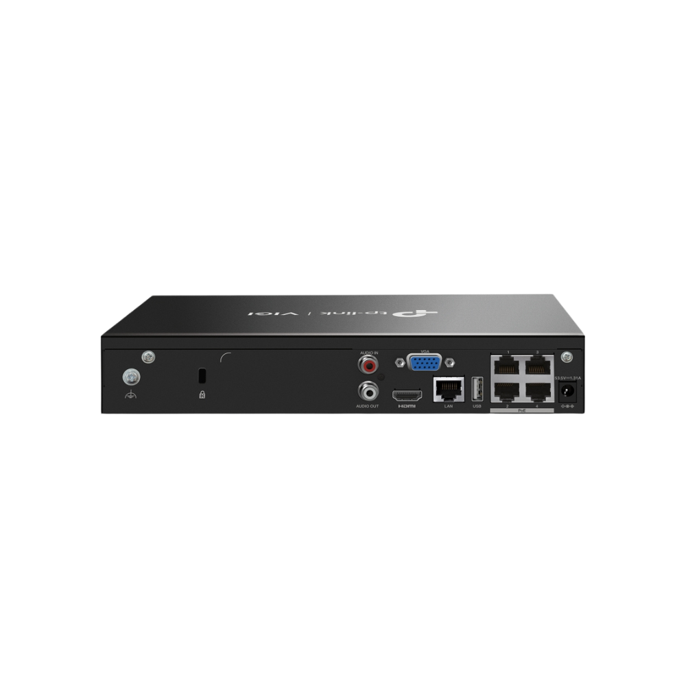 VIGI NVR1004H-4P NVR VIGI PoE+ de 4 canales