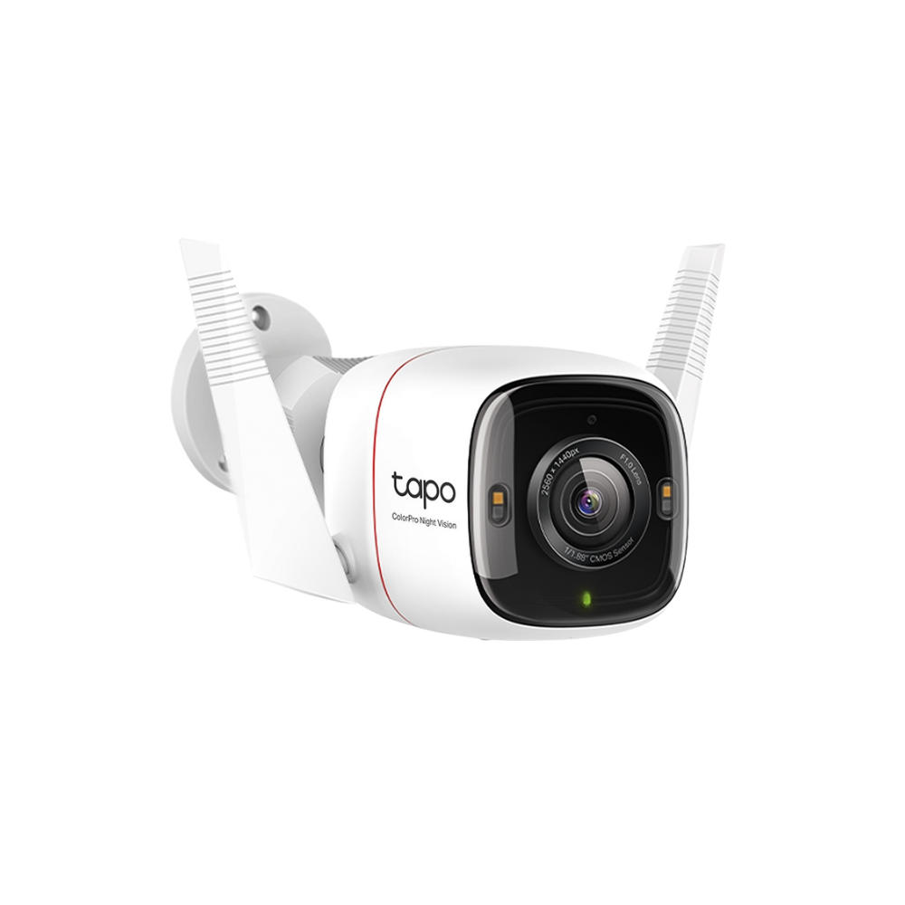 Tapo C325WB Cámara de Vigilancia para Exteriores con Visión Nocturna ColorPro y Detección IA Avanzada