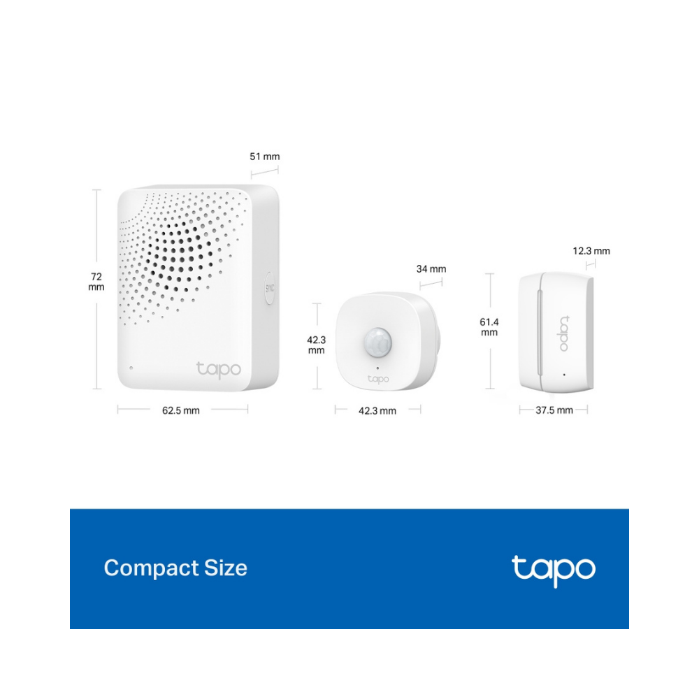 Kit de Sensores Inteligentes (Sensores de Contacto, Sensor de Movimiento y Hub Inteligente)