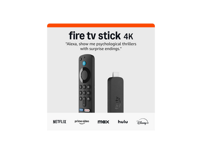 Amazon Fire TV Stick 4K (modelo más reciente), con búsqueda de Fire TV con IA, Wi-Fi 6, streaming de más de 1.8 millones de películas y series, TV en vivo y gratis