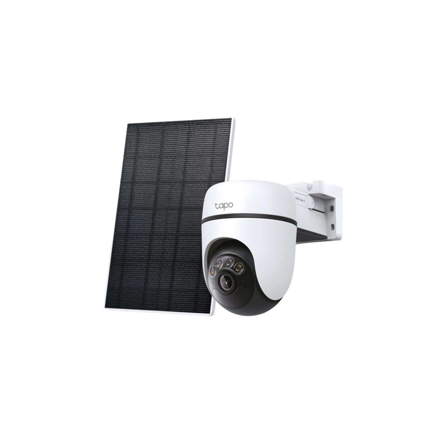 Kit Tapo C630 Kit de cámara de seguridad con movimiento horizontal y vertical alimentado por energía solar
