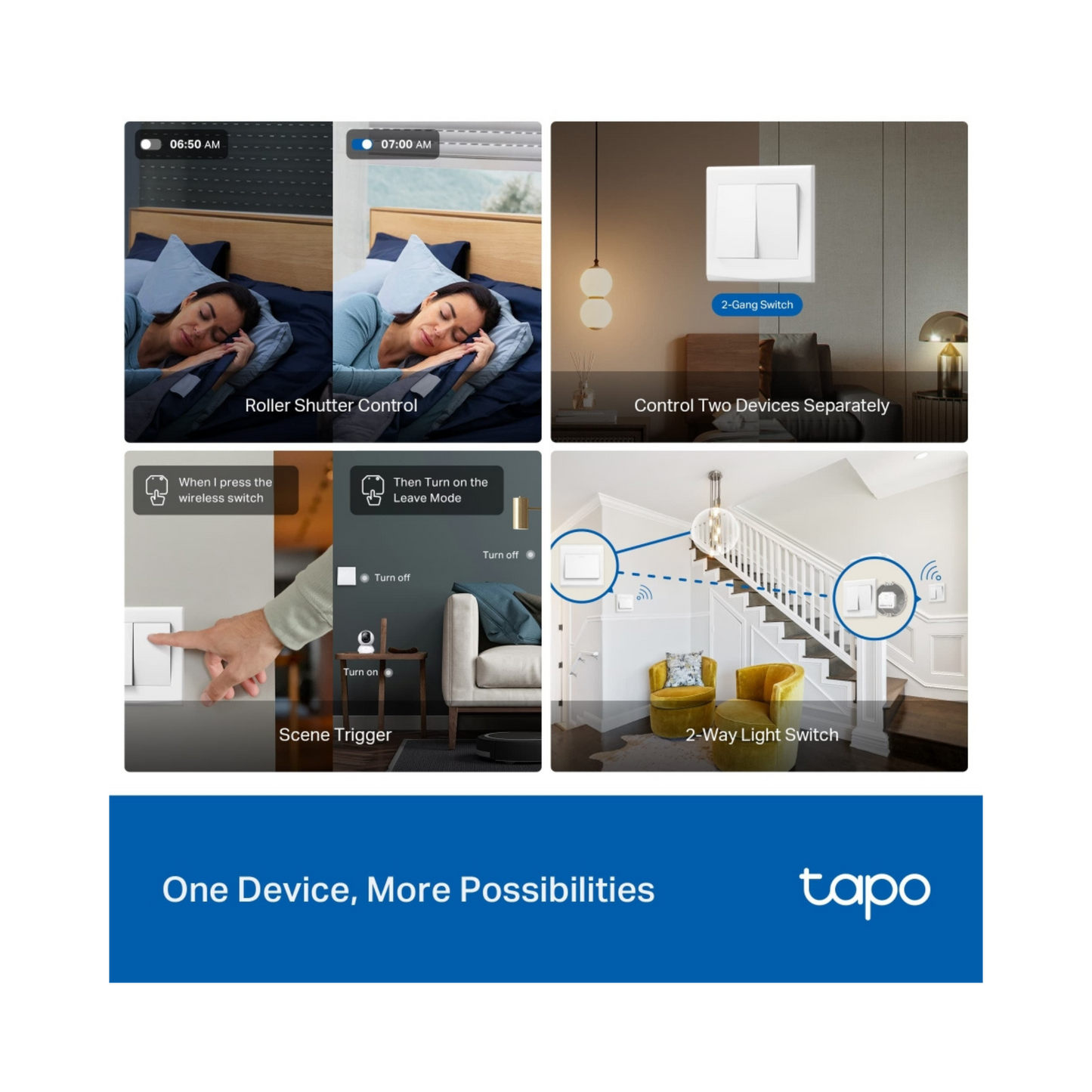 Tapo S112 Relé Doble Inteligente