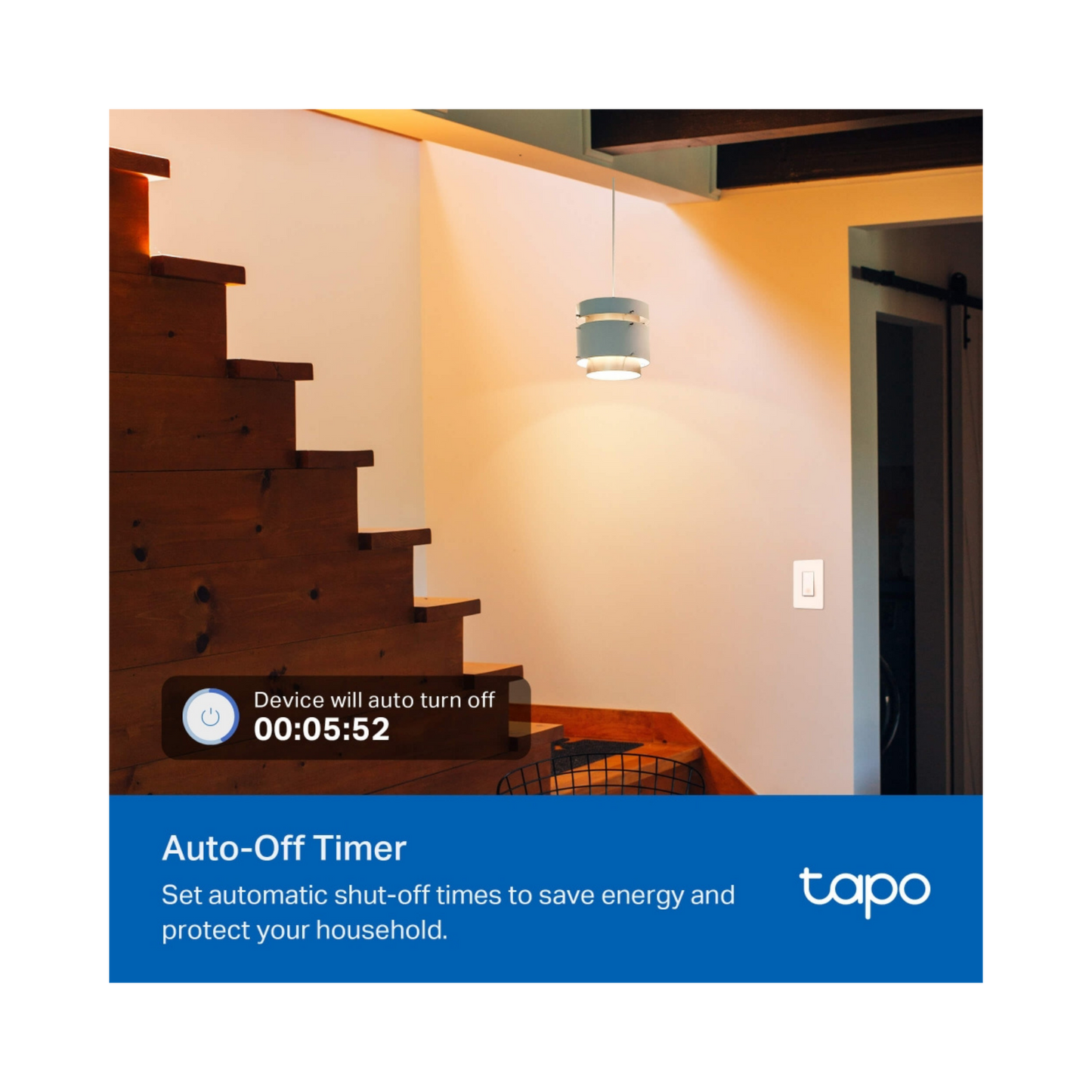 Tapo S505 Interruptor de luz Wi-Fi inteligente, Matter