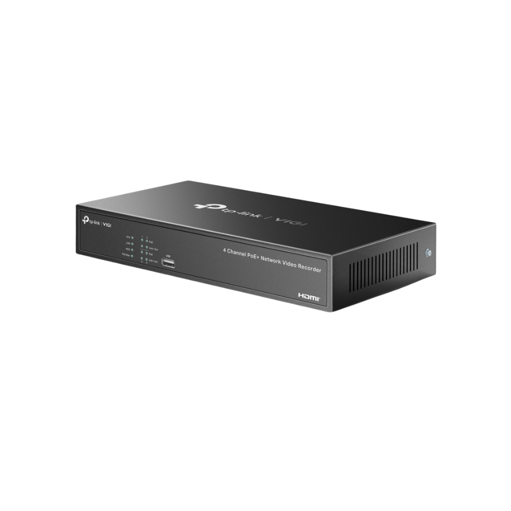 VIGI NVR1004H-4P NVR VIGI PoE+ de 4 canales