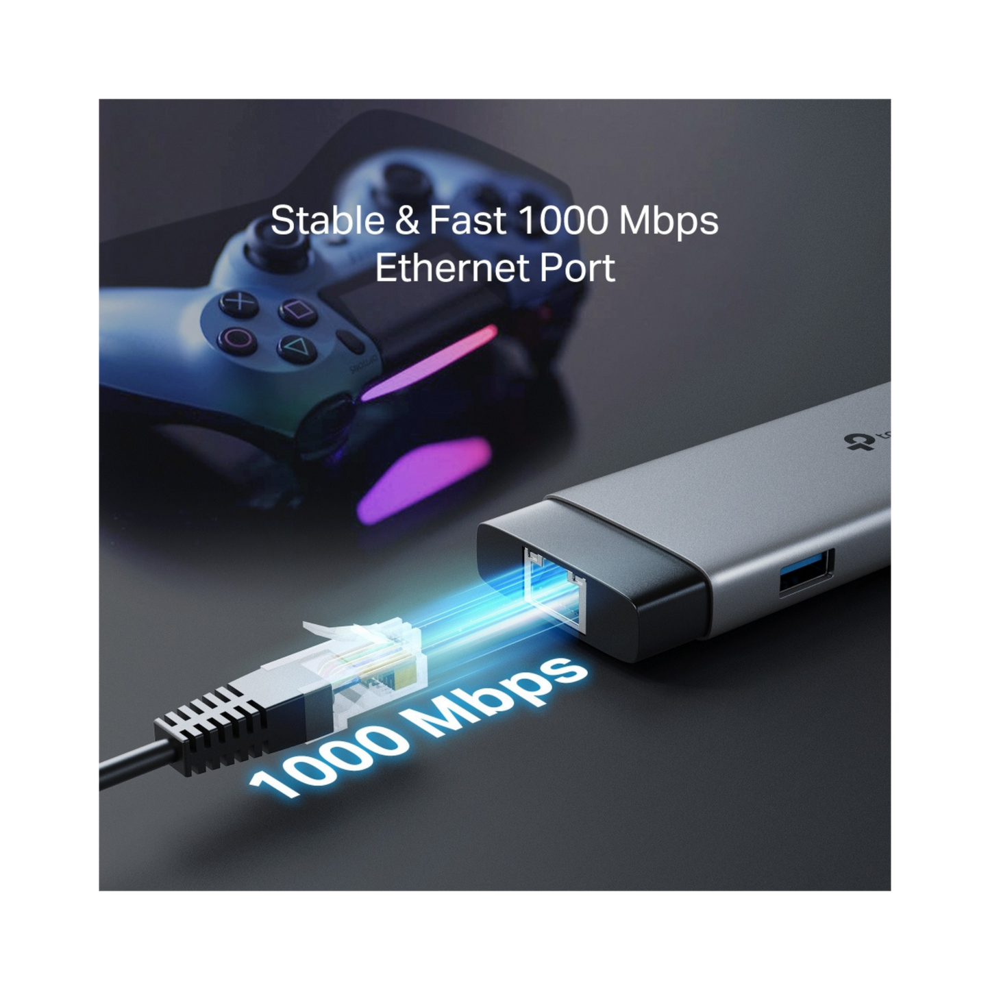UH9120C Hub USB-C 9 en 1 con Puerto HDMI 4K@60Hz, Ranuras para SD y microSD y Carga Rápida