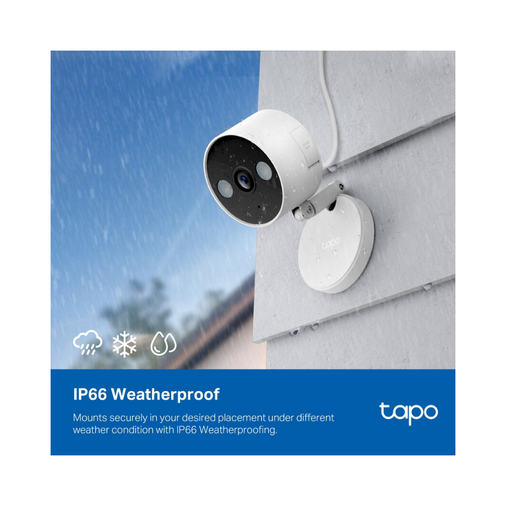 Cámara de Vigilancia Wi-Fi con Modo Infrarrojo Invisible y Detección IA Avanzada Tapo C120