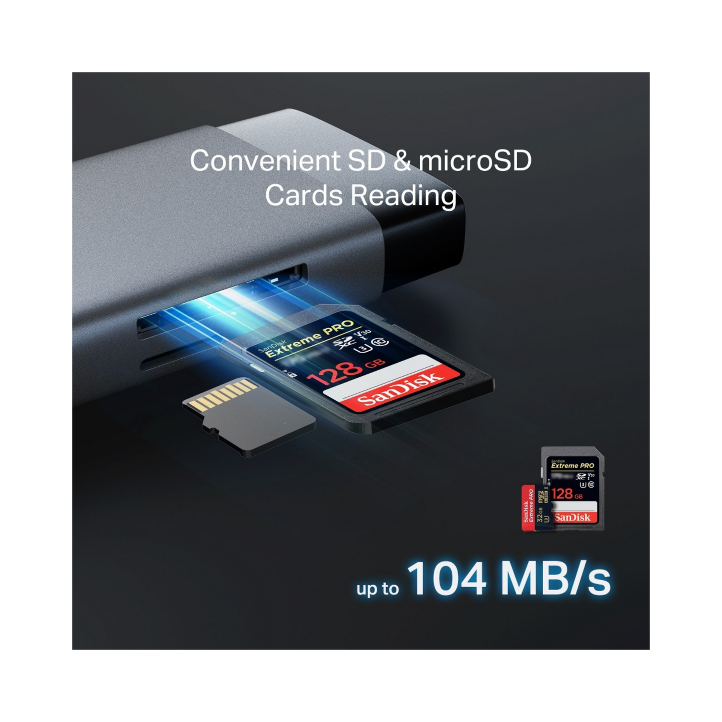 UH9120C Hub USB-C 9 en 1 con Puerto HDMI 4K@60Hz, Ranuras para SD y microSD y Carga Rápida