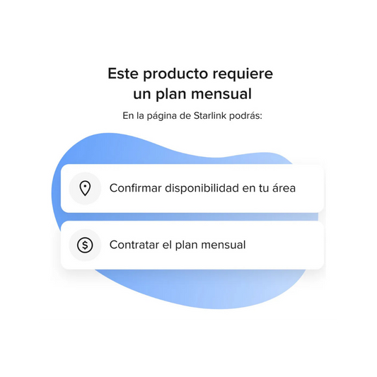 Starlink Mini Kit · Internet satelital portátil