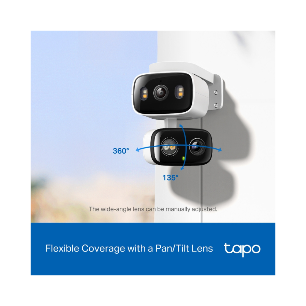 TPLINK/TAPO C246D/ DOBLE LENTE 2K/ VISION NOCTURNA A COLOR