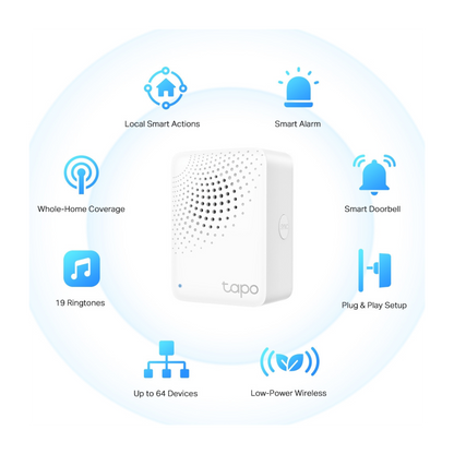HUB INTELIGENTE ALARMA TAPO H100