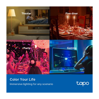 Bombilla LED Wi-Fi Inteligente L530 (RGB Multicolor)