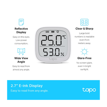 SENSOR INTELIGENTE DE TEMPERATURA Y HUMEDAD TAPO T315