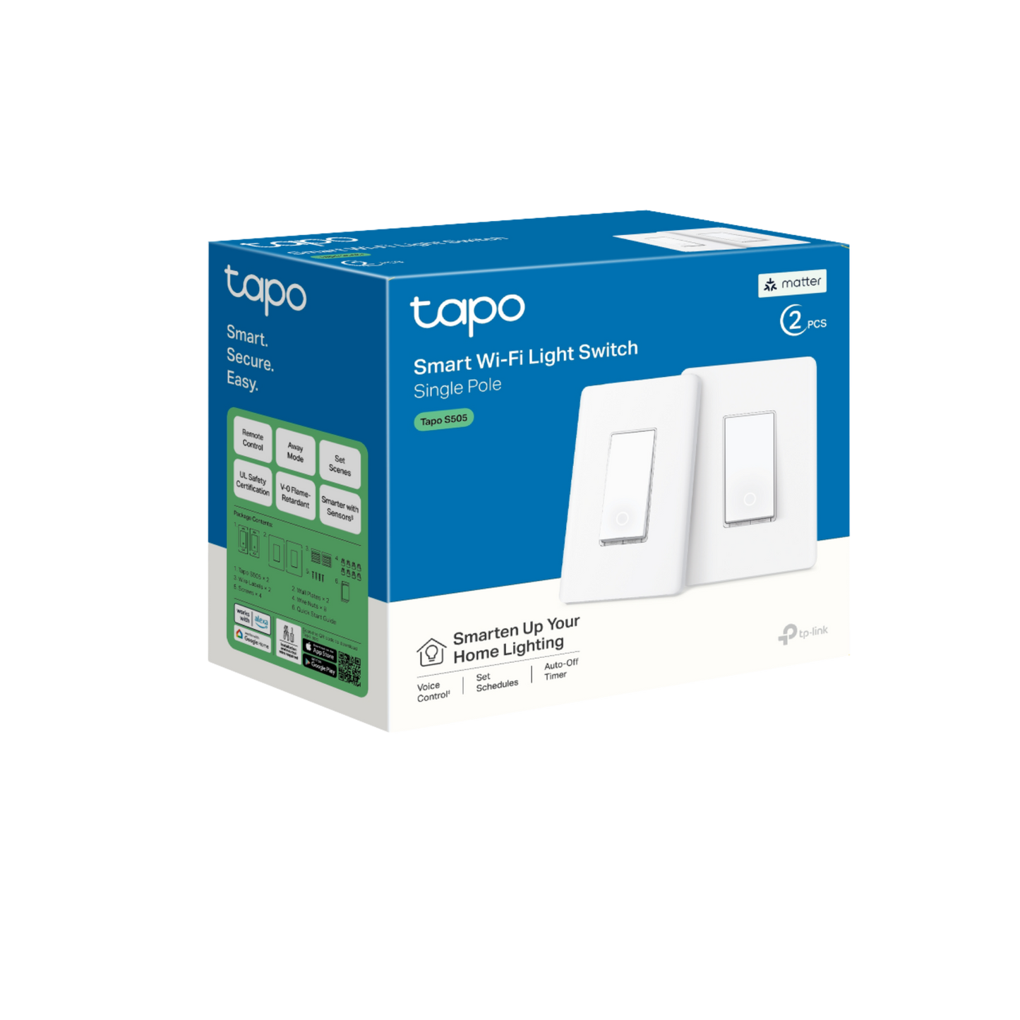 Tapo S505 Interruptor de luz Wi-Fi inteligente, Matter