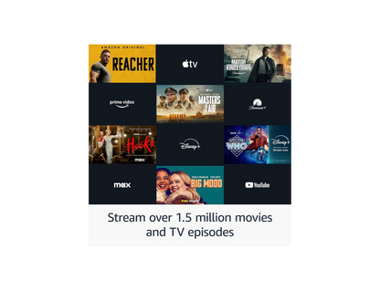 Amazon Fire TV Stick 4K (modelo más reciente), con búsqueda de Fire TV con IA, Wi-Fi 6, streaming de más de 1.8 millones de películas y series, TV en vivo y gratis