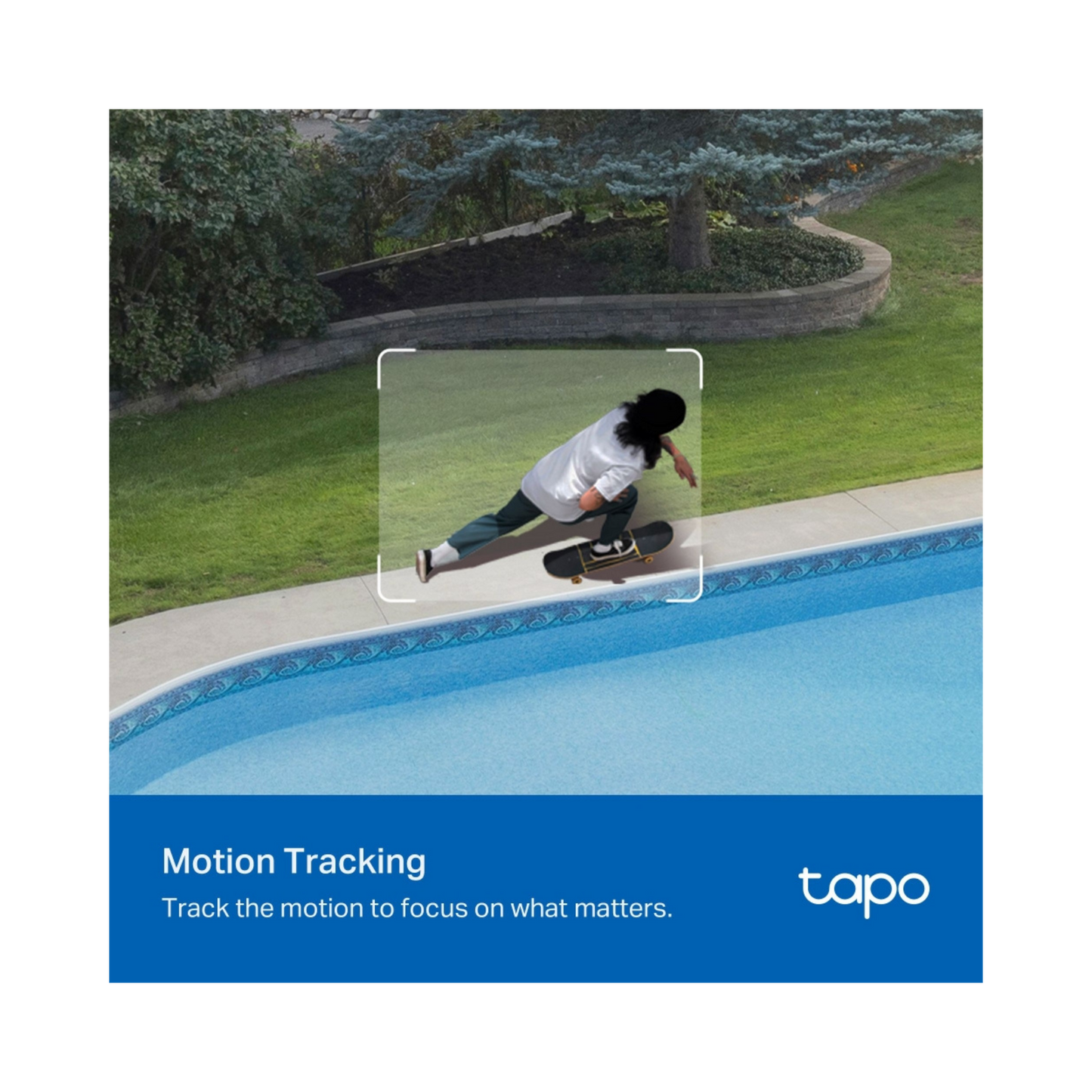 Tapo C530WS Cámara de Vigilancia Wi-Fi de 360 Grados para Exteriores con Vista 3K y Detección IA Avanzada