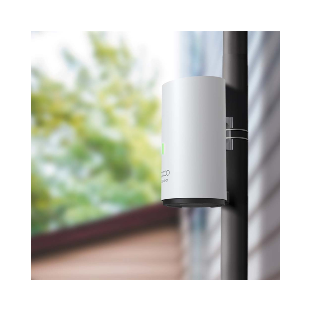 DECO TP-LINK DECO X50 OUTDOOR WI-FI 6 MESH AI AX3000 IP65 POE 1-PACK WHITE