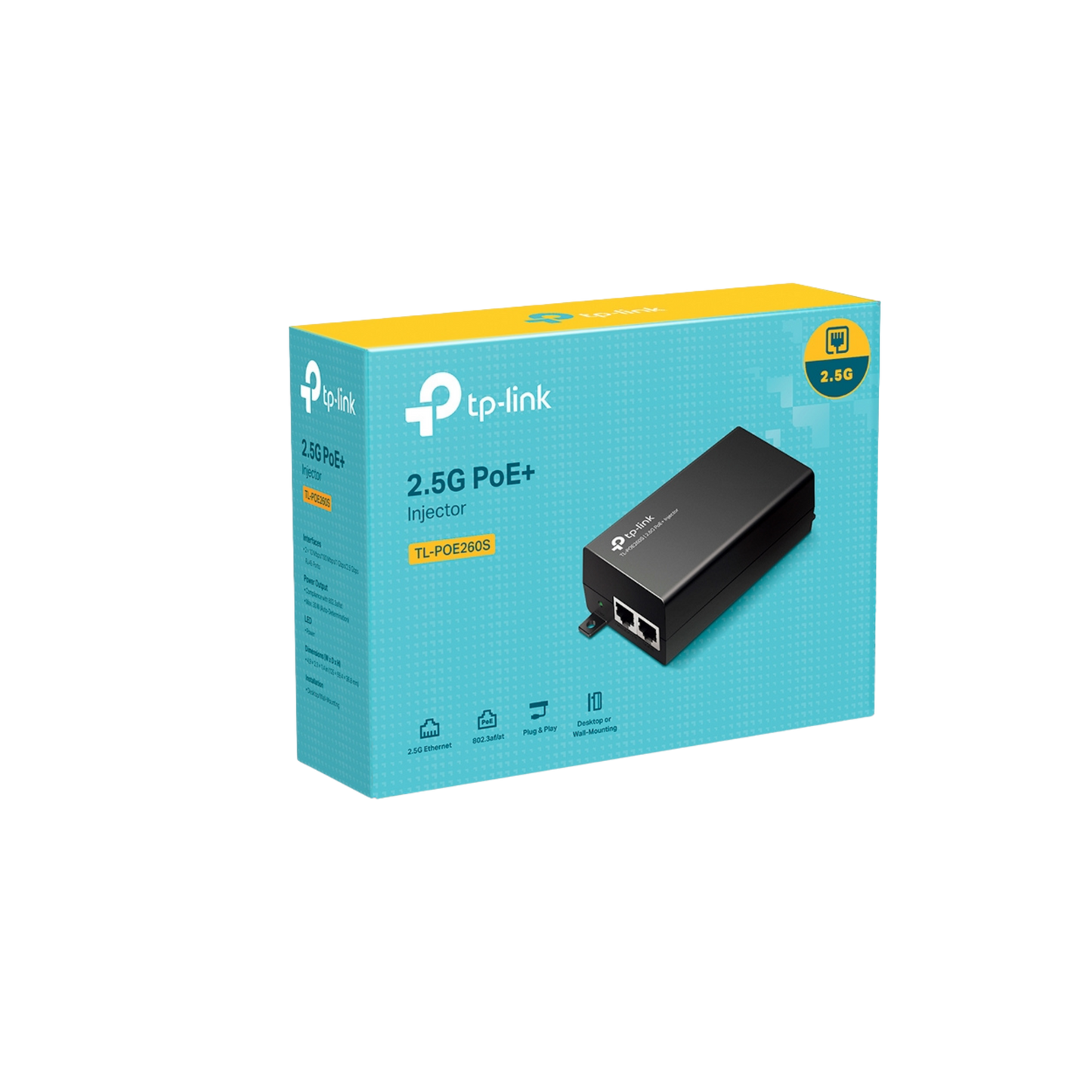 TL-POE260S 2.5G PoE+ Injector