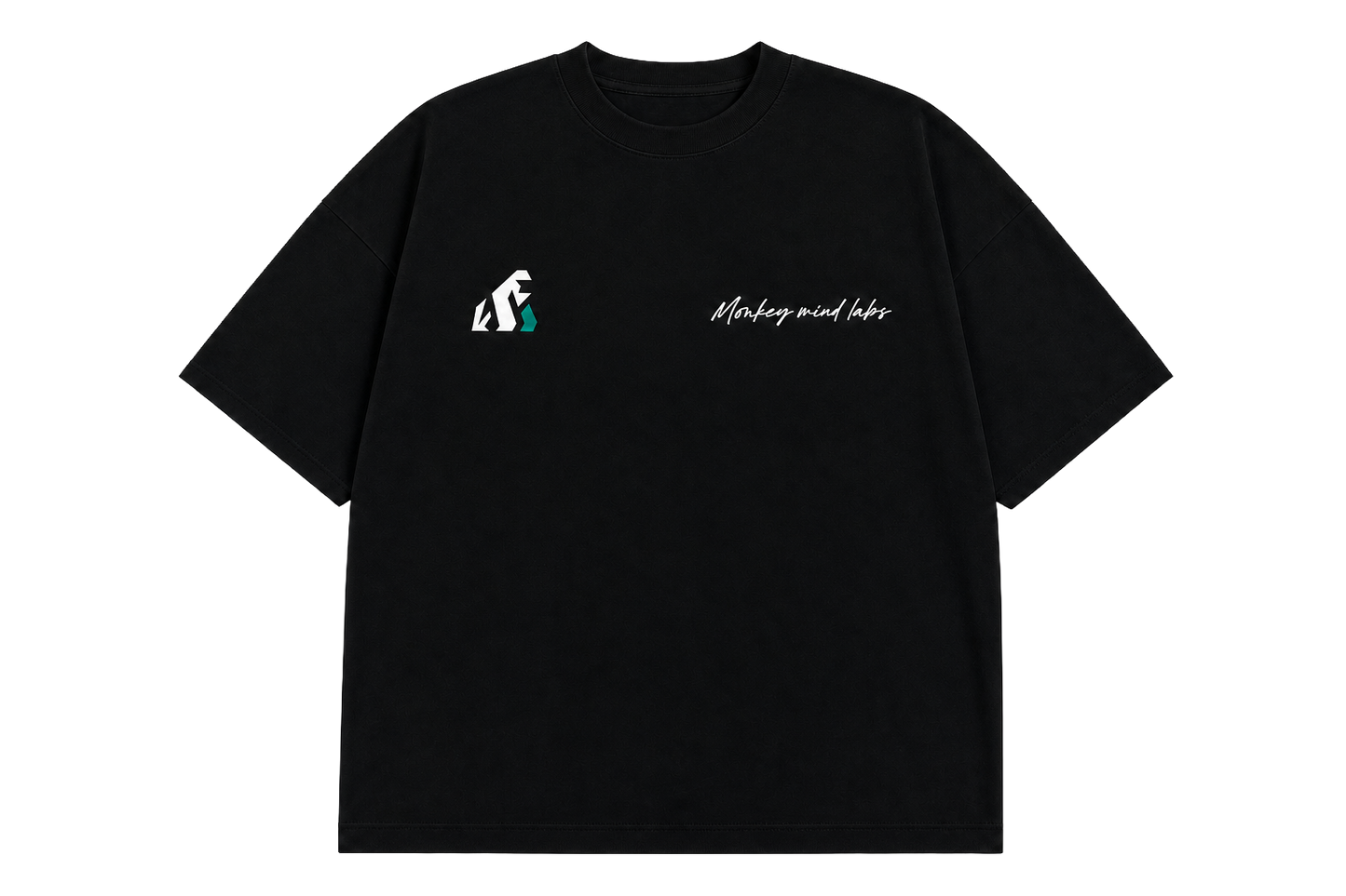 Camiseta Overside Negra - MML