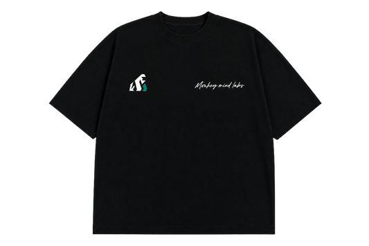 Camiseta Overside Negra - MML