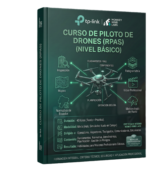 Curso de Piloto de Drones (RPAS) - Nivel Básico